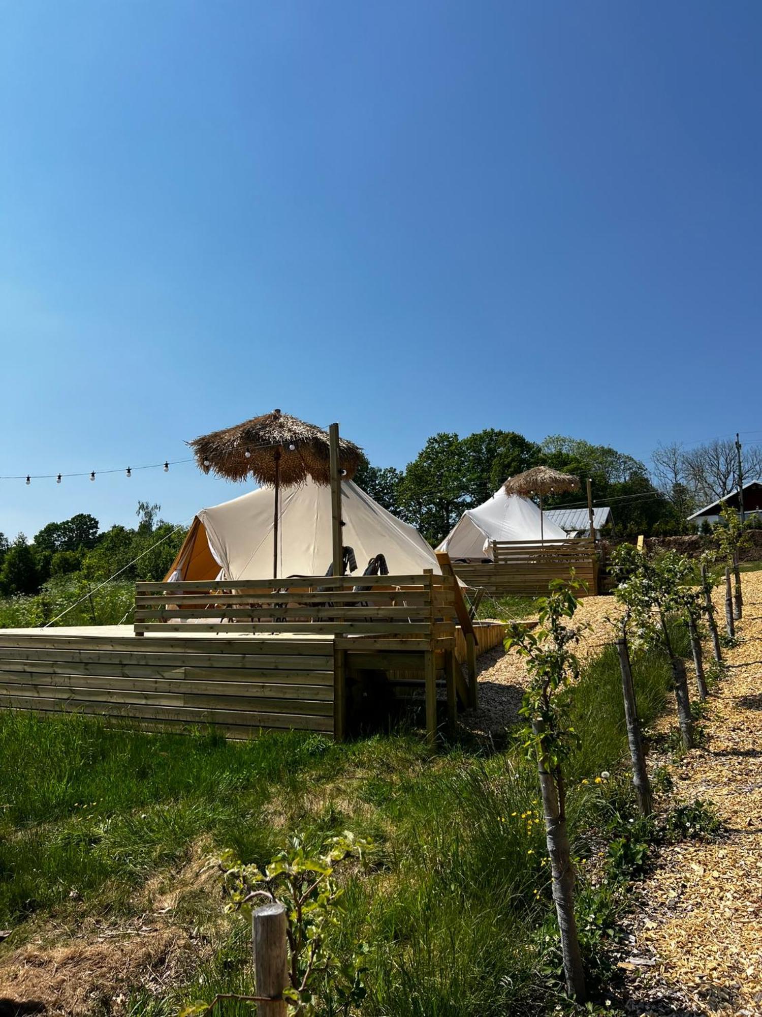 Hotel Vattervy Glamping Habo Exterior foto